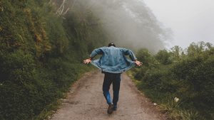 wardrobe with denim wear jackets