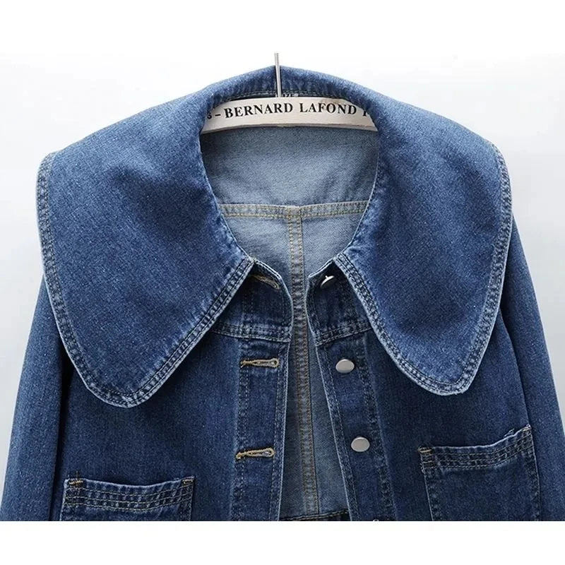 Women Bernard Lafond Casaco Denim Jacket - Puropalm